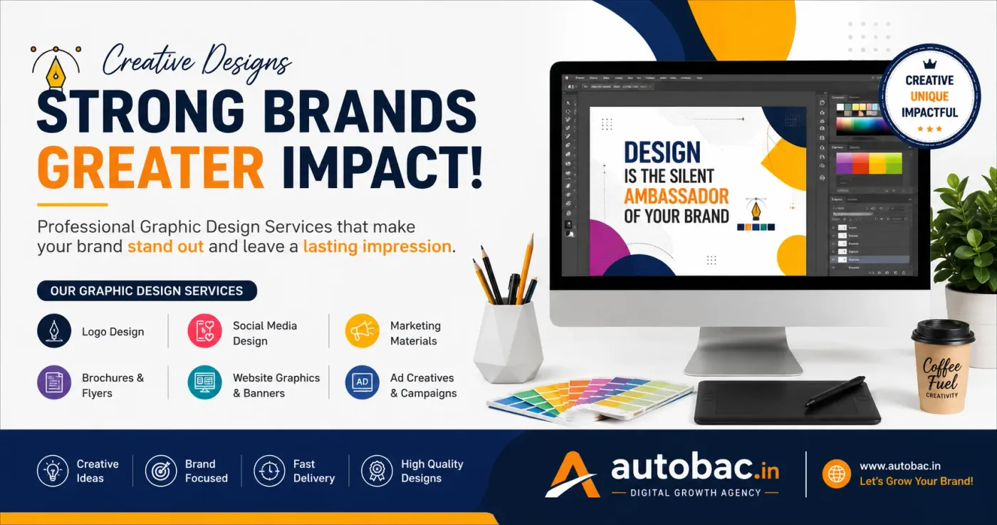 Professional Graphic Design Services: Build a Strong Brand Identity with Creative Visuals